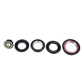 Bicycle Headset Bearings Kit, Bike Headset Spacer ZS44 ZS56 4456ST Taper Headset Bearing Kit Tapered to Straight Tube Fork Bearing Headset Replacement Accessory for MTB Road Mountain Bike