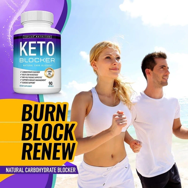 Keto Blocker 1800mg (90 Cpsulas) Prdida De Peso Hecho Usa