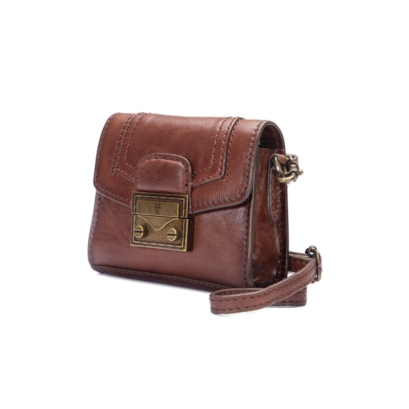 Frye Alex 4-Way Mini Belt Bag, Cognac