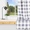 Simple Deluxe Buffalo Plaid Blackout Curtains Panels for Living Room,