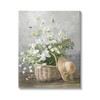 Stupell Industries Country Daisy Basket Canvas Wall Art by Danhui