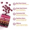 WEEVIT Beet Root Gummies, Nitric Oxide Supplement for Men