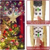 Christmas Tree Topper Star Lighted with 6 Projection Modes Projector