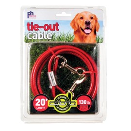 Prevue Pet Products 2122 Heavy-Duty 20' Tie-Out Cable