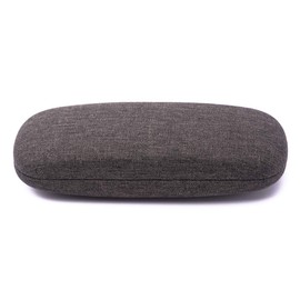 MIDI Midi Glasses Case, Hard, Stylish, Top and Bottom Target Shape, Fabric Material, Comfortable to Touch, Glasses Case Hard Case (case-012), gray