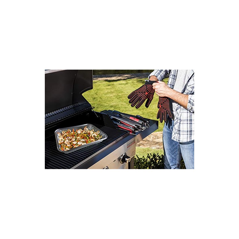 Char-Broil 140 557 - Aluminium Bowls XL - (10 pieces