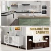 CEYMIO Cabinets Handles Crystal Kitchen Cabinet Knobs 6 Pack Dresser
