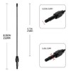 Julight Antena Ford Mustang de 8 Pulgadas