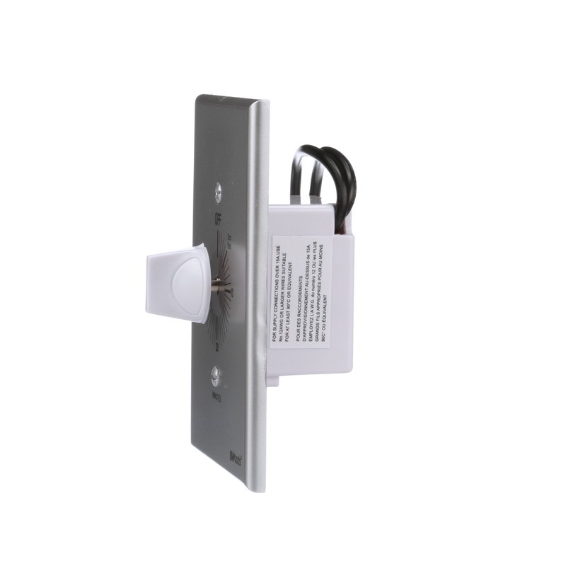 Woods 59716 In-Wall 30 Minute Spring Wound Timer; Grey/Gray