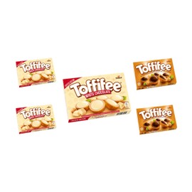 Toffifee Bundle of 2 x Toffifee Original and 3 x Toffifee White - 5 x 125 g - Compiled by FISGUS® by krass-shoppen-de