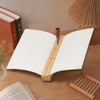 GeryVtee Bamboo Book Binding Cradle with 2 Awls Wood Bookbinding