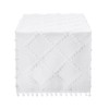 LLCUTESHOP White Table Runner, 33 x 183 cm 13 x