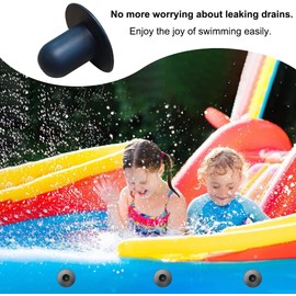 DIELOVEHUA 4 Stück Pool Stopfen, Schwimmbad Dichtstopfen, Pool Verschlussstopfen, Schwimmbad Stecker, Schwimmbad Stopfen Ersatz für Oberirdische Pools