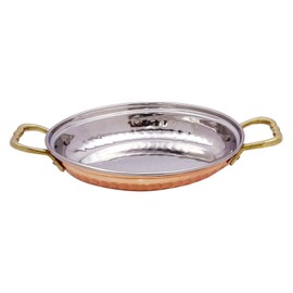 Indianbeautifulart Traditional Hammered Serveware Dish Bowl Platter Tableware Kitchenware Utensil