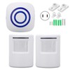 Wireless Doorbell Alarm Motion Sensor Detector Alert with 2 Sensor