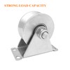 3in Stainless Steel Sliding Gate Wheels U Groove Track Roller