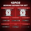KOOPOOL Bearing Puller and Splitter Kit, Separator and Puller Set,