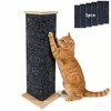 Dmnnlp 24" Tall Couch Corner Cat Scratcher, with 5Pcs Replaceable