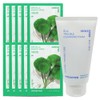 (10 sheets) Innisfree Energy Mask Centella asiatica + Bija Trouble Cleansing Foam / (10매)이니스프리 에너지 마스크 병풀+비자 트러블 클렌징 폼