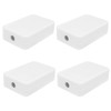 Create idea 4Pcs Junction Box 55x35x15mm ABS Electrical Box Small