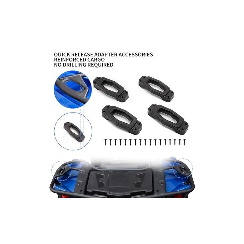 SAUTVS Base Kit Mounting Bracket Kit for Can-Am Outlander L