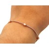 Women's Raspberry Chain Bracelet 925 Sterling Silver Rose Gold-Plated with