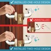 Strongest Home 10 Pack Door Stop Wall Protectors Clear Invisible
