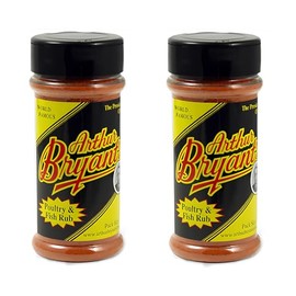 Arthur Bryant's Poultry and Fish Rub (6 oz) – Dry Rub Seasoning for Poultry, Fish Chicken, Turkey & More – Dry Rubs for Smoking and Grilling (2-Pack)