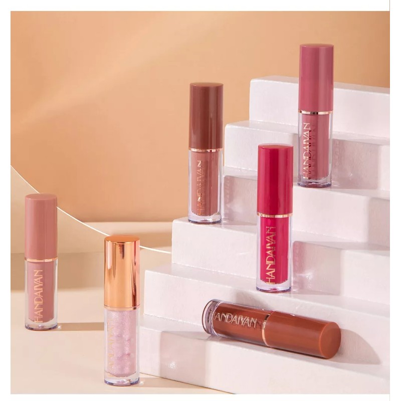 Handaiyan 12 Colores Labiales Mate Larga Duracion Pintalabio Regalo