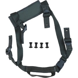 US Military Advanced Combat Helmet Chin Strap with Hardware Bolts Foliage Green ACH MICH ACU 4-Point Chinstrap USGI