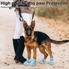 Dog Shoes for Hot Pavement,Non-Slip Waterproof Breathable Easy to Clean