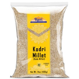 Rani Kodri (Polished Kodo Millet Seeds) Ancient Grains 400g (14oz) ~ All Natural | Gluten Friendly | NON-GMO | Kosher | Vegan | Indian Origin (Varagu/Kodra/Harka)