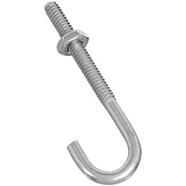 National Hardware N232-876 50 Pack J Bolt, Zinc Plated