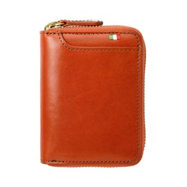 Milagro Round Zipper Tamponato Leather Series, orange