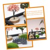 Generic 1set Zen Garden Decoration Kit Miniature Chinese Zen Tray