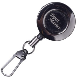 Trout Master Service Button 30 cm - Carabiner for Fishing Pliers, Clip for Pliers, Pliers Holder, Clipper for Hook Remover