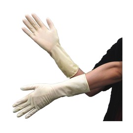 ANGEL CLOVER Sunflower Hand Care Gloves, Lemon Yellow, Rubber Gloves, Medium, Pack of 50