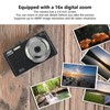 Digital Zoom Camera with 16x Powerful Zoom, 4K 44MP Full