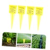 DOITOOL 5pcs Rain Gauge Accurate Rainfall Measuring Tools for Garden