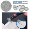 20 pcs Diamond Cutting Wheel Cut Off Discs for Rotary