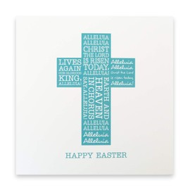 Michton | Modern Religious Easter Card | Risen Today Card