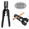 Manual Copper Tube Rounder 6 Hole Pipe Bender Tool -