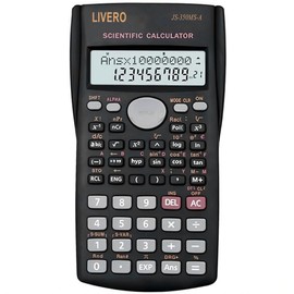 JS-82MS-A Handheld Multi-Function 2-Line Display Digital LCD Scientific Calculator School Secondary For Science Maths Stationary Calculater 240 Calculations Function Protective Auto Power Off