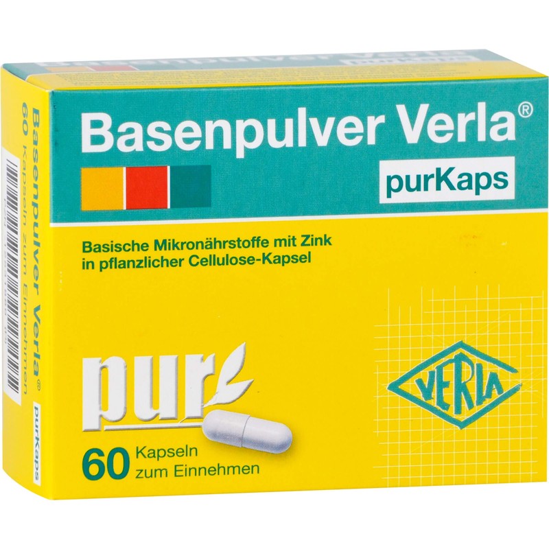 Basenpulver Verla purKaps, 60 St