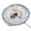 Watch Movement Alloy Quartz Calendar Wristwatch Movement Replacement with Handlebar