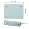 PATIKIL Luggage Handle Wrap, 2 Pack PU Handbag Grip Cover