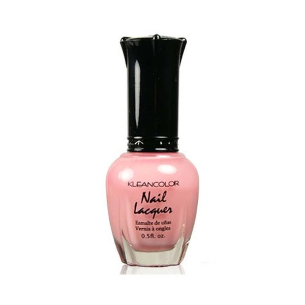1 Kleancolor Nail Polish Lacquer #148 Sheer Pastel Pink Manicure + Free Earring Gift