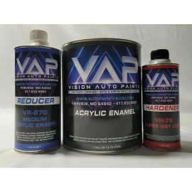 Vision Auto Paints # 2298 High Gloss Kubota Orange Single Stage Acrylic Enamel Gallon Paint Kit