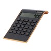 Slim Solar Power Calculator, Tilt LCD Display, Dual Power, 10