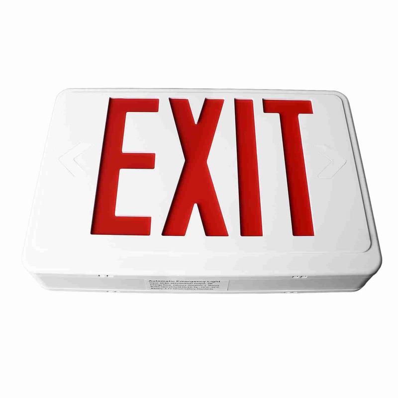 LED Emergency Exit Sign Professional IP30 Protection Grade Long Lasting